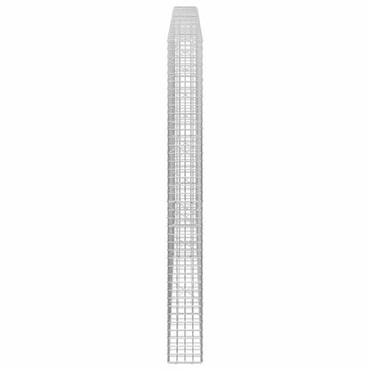 vidaXL Gabion with 5 mm Wire and 5x5 cm Mesh 150x20x200 cm 4
