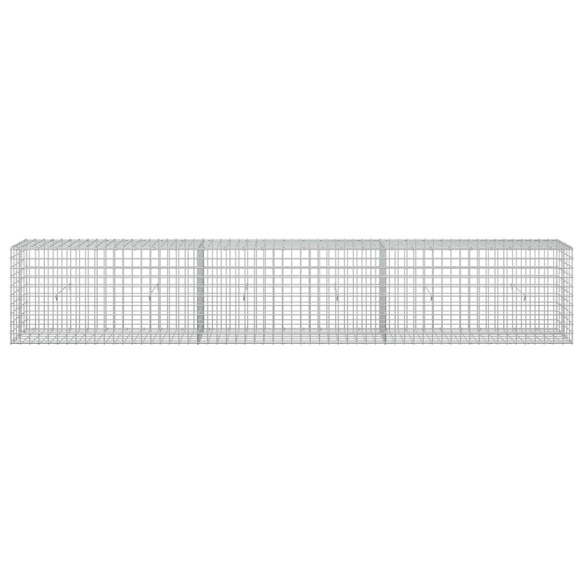 vidaXL Gabion with 5 mm Wire and 5x5 cm Mesh 300x30x50 cm 3
