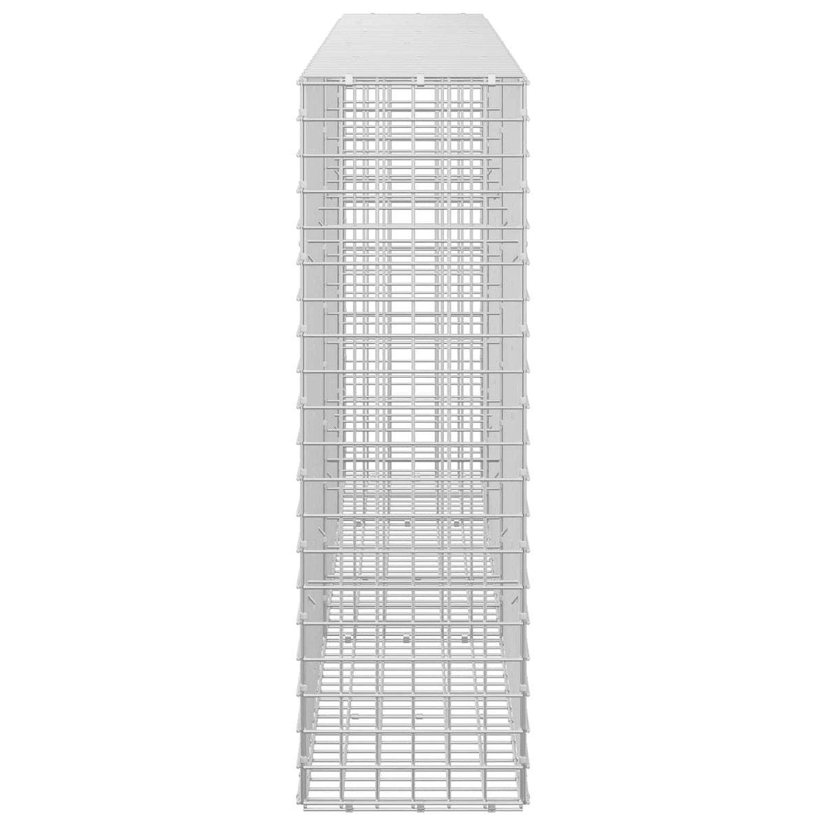 vidaXL Gabion with 5 mm Wire and 5x5 cm Mesh 250x30x100 cm 4