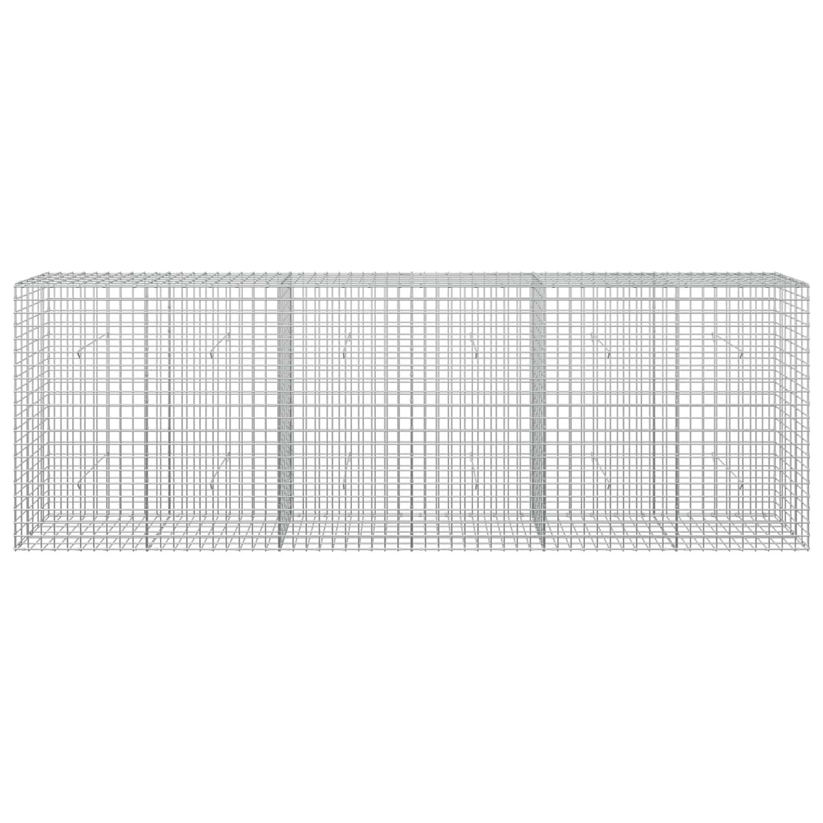 vidaXL Gabion with 5 mm Wire and 5x5 cm Mesh 300x30x100 cm 3