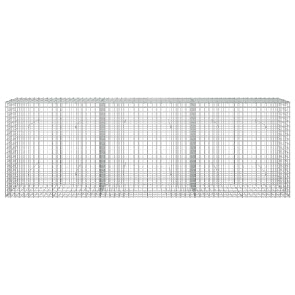 vidaXL Gabion with 5 mm Wire and 5x5 cm Mesh 300x30x100 cm 3