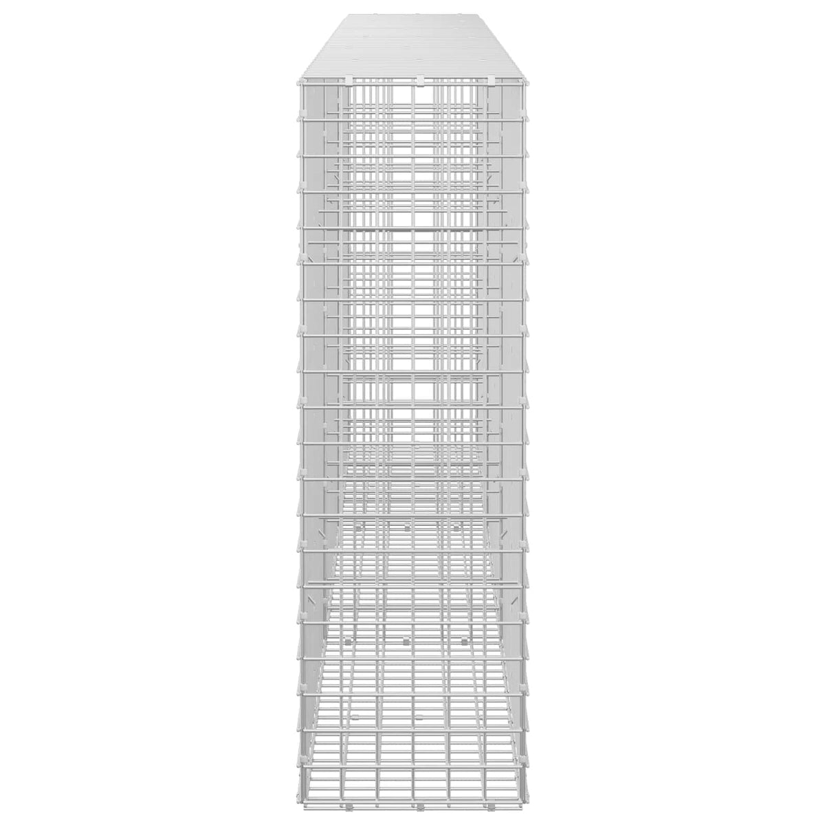 vidaXL Gabion with 5 mm Wire and 5x5 cm Mesh 300x30x100 cm 4