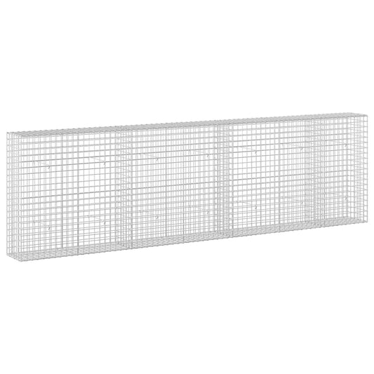 vidaXL Gabion with 5 mm Wire and 5x5 cm Mesh 350x30x100 cm 2