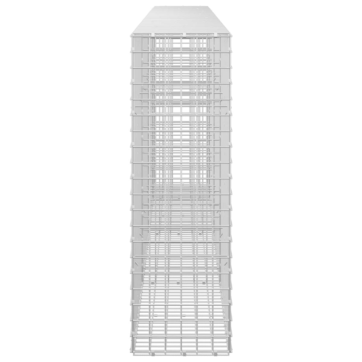 vidaXL Gabion with 5 mm Wire and 5x5 cm Mesh 350x30x100 cm 4