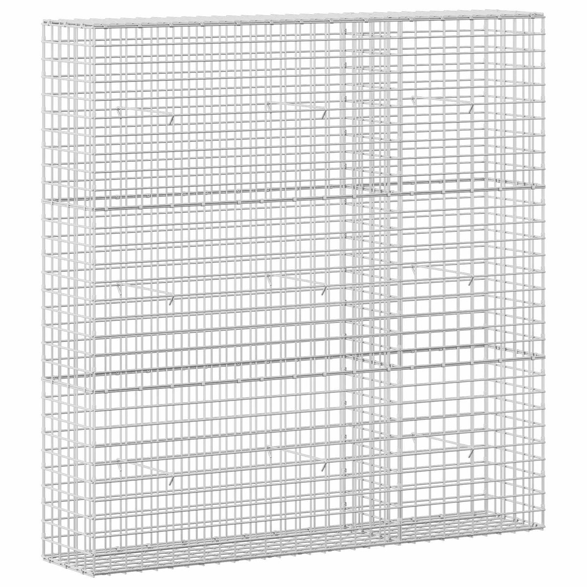 vidaXL Gabion with 5 mm Wire and 5x5 cm Mesh 150x30x150 cm 2