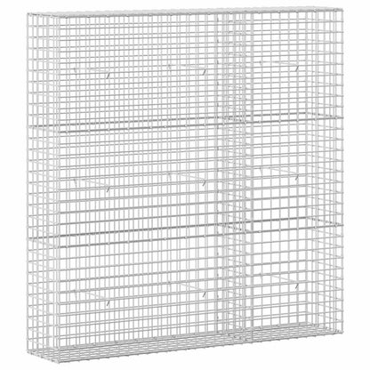 vidaXL Gabion with 5 mm Wire and 5x5 cm Mesh 150x30x150 cm 2