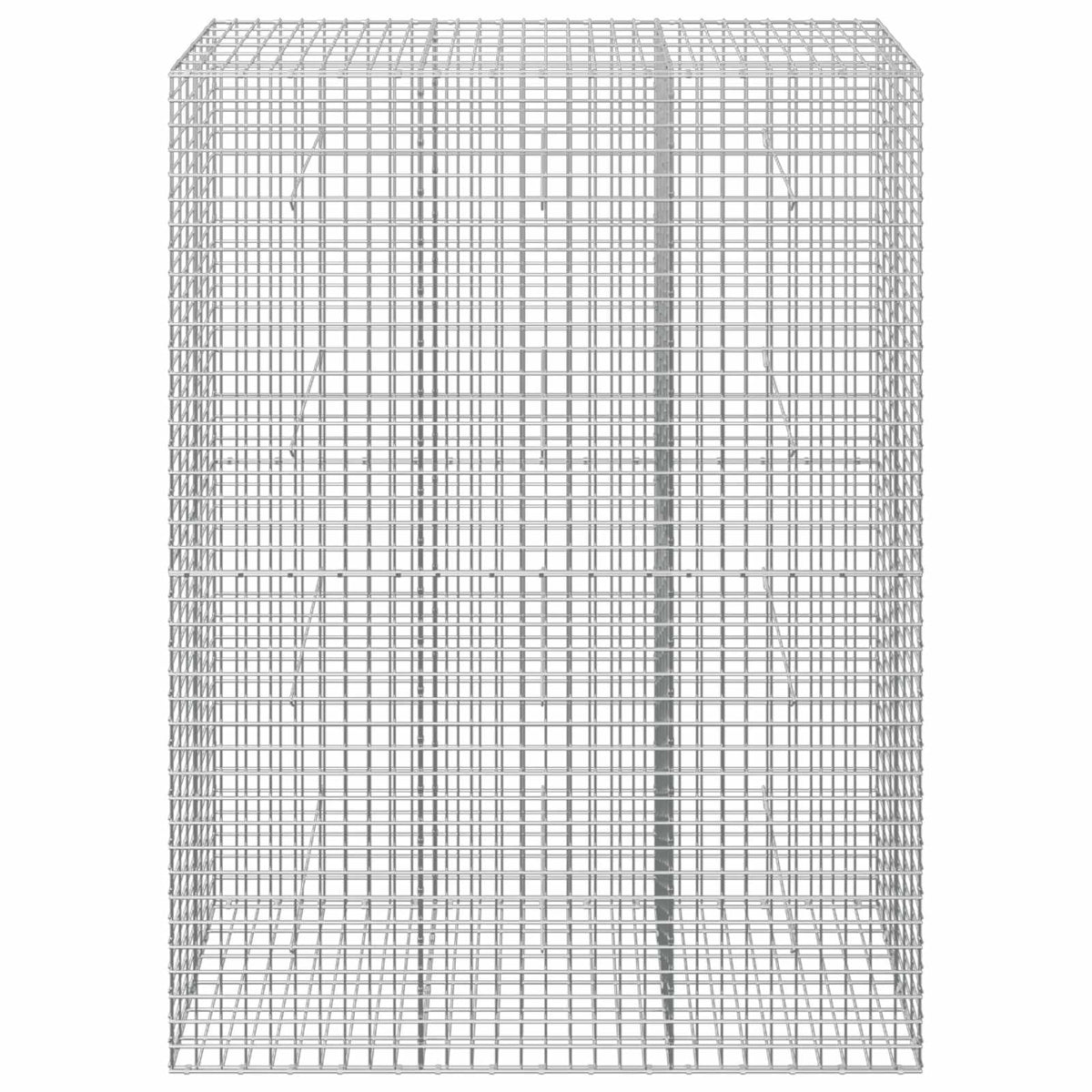 vidaXL Gabion with 5 mm Wire and 5x5 cm Mesh 150x30x200 cm 3