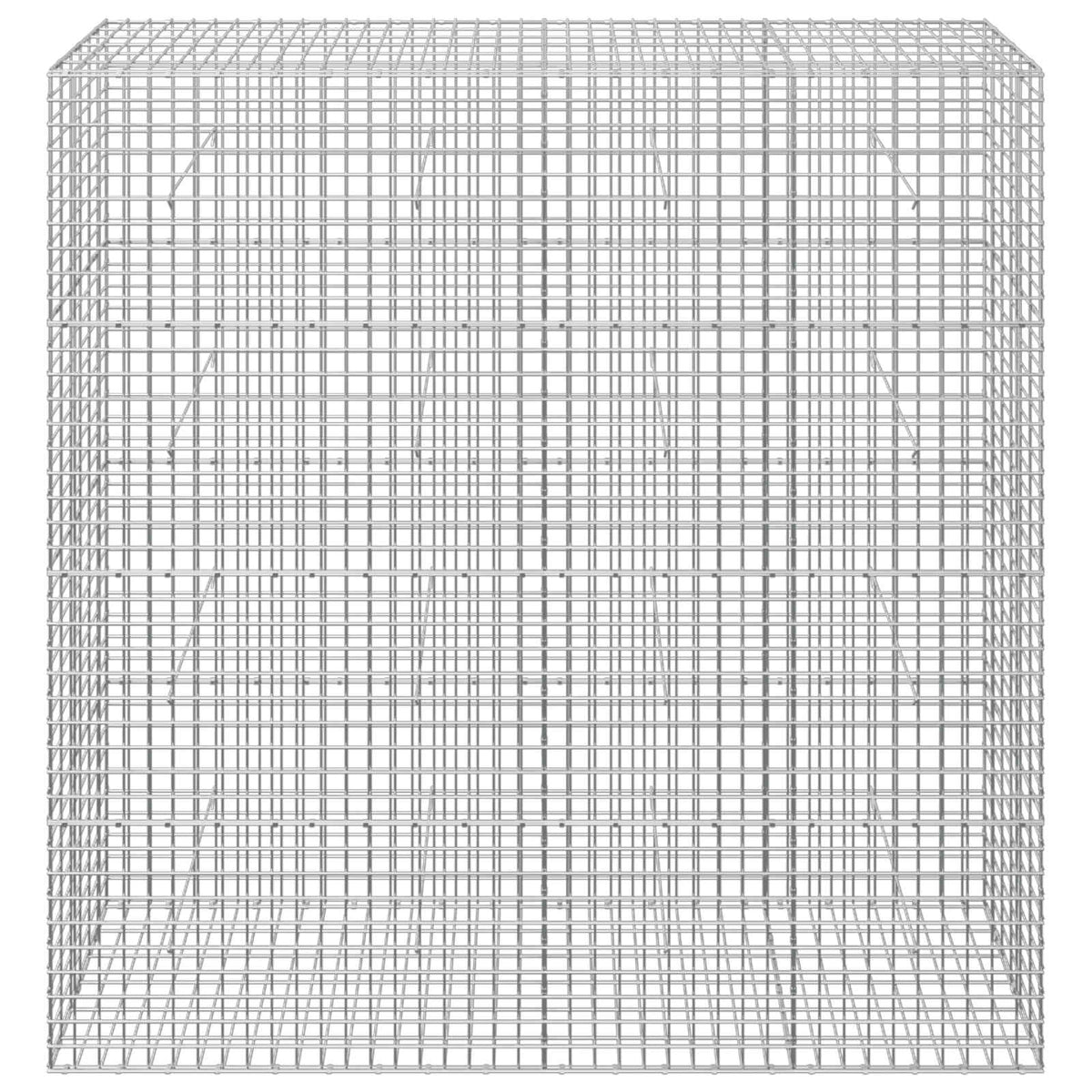 Gabion with 5 mm Wire and 5x5 cm Mesh 50x30x200 cm Height 200 cm Thickness 30 cm 50–1000 cm 200 cm