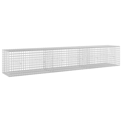 vidaXL Gabion with 5 mm Wire and 5x5 cm Mesh 300x50x50 cm 2