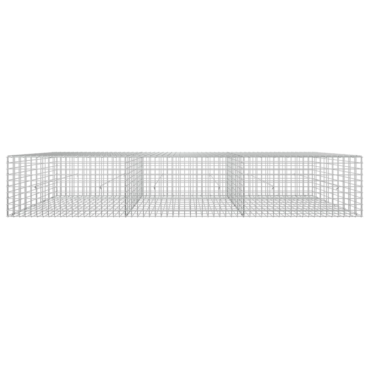 vidaXL Gabion with 5 mm Wire and 5x5 cm Mesh 300x50x50 cm 3