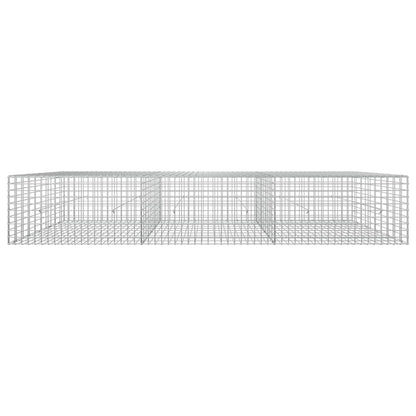 vidaXL Gabion with 5 mm Wire and 5x5 cm Mesh 300x50x50 cm 3