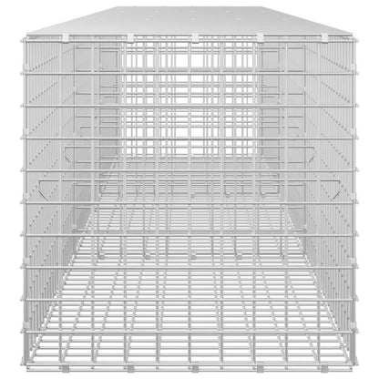 vidaXL Gabion with 5 mm Wire and 5x5 cm Mesh 300x50x50 cm 4