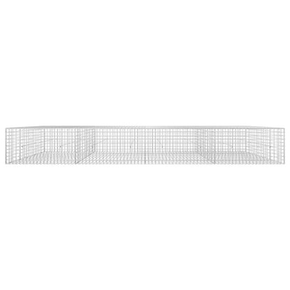 vidaXL Gabion with 5 mm Wire and 5x5 cm Mesh 400x50x50 cm 3