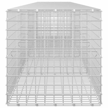 vidaXL Gabion with 5 mm Wire and 5x5 cm Mesh 450x50x50 cm 4