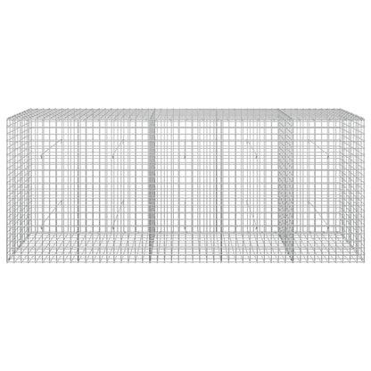 vidaXL Gabion with 5 mm Wire and 5x5 cm Mesh 250x50x100 cm 3