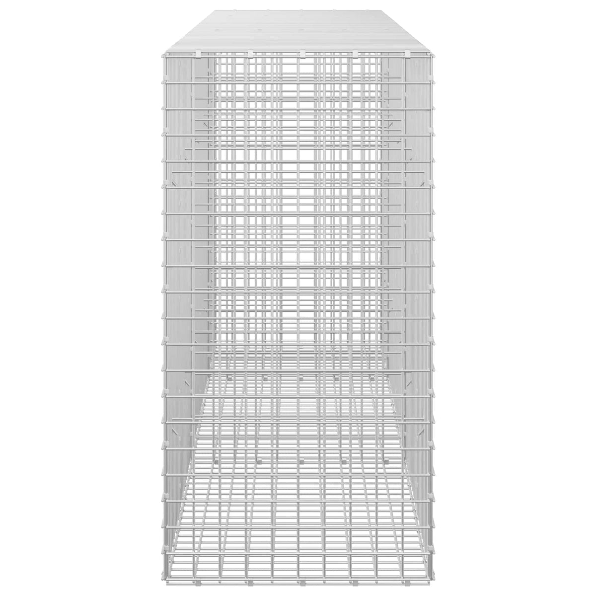 vidaXL Gabion with 5 mm Wire and 5x5 cm Mesh 250x50x100 cm 4