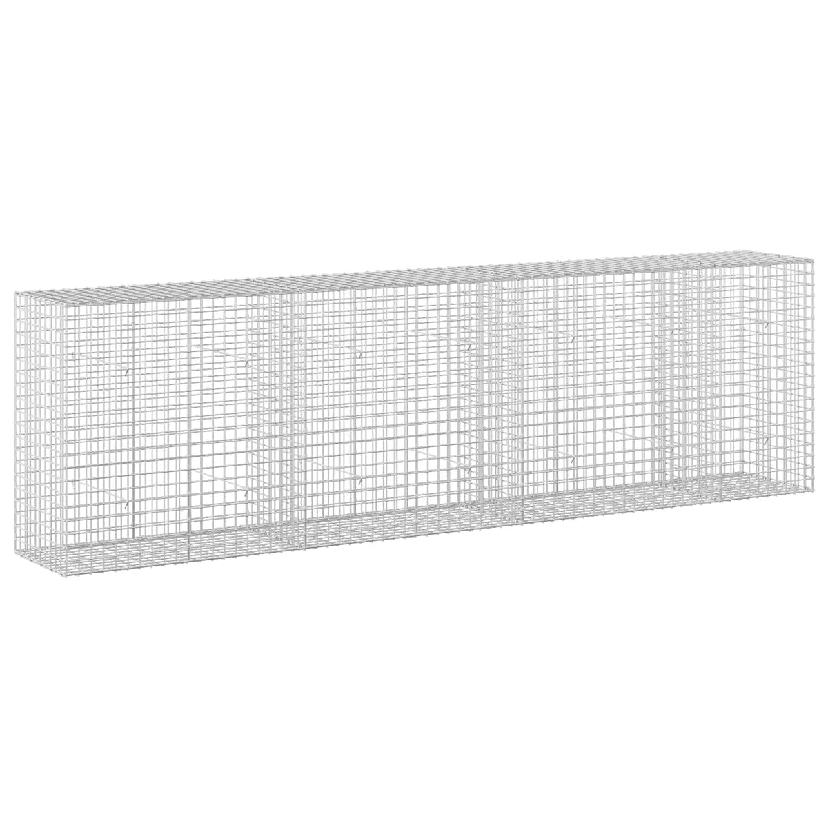 vidaXL Gabion with 5 mm Wire and 5x5 cm Mesh 350x50x100 cm 2