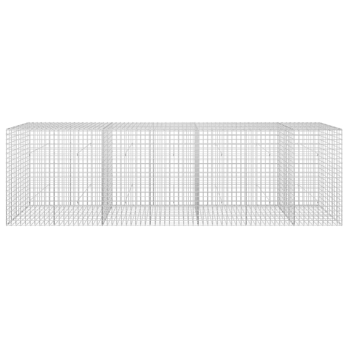 vidaXL Gabion with 5 mm Wire and 5x5 cm Mesh 350x50x100 cm 3