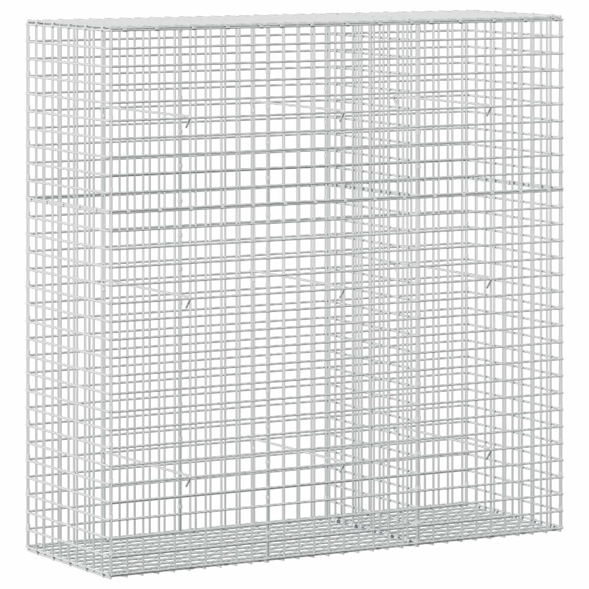 vidaXL Gabion with 5 mm Wire and 5x5 cm Mesh 150x50x150 cm 2