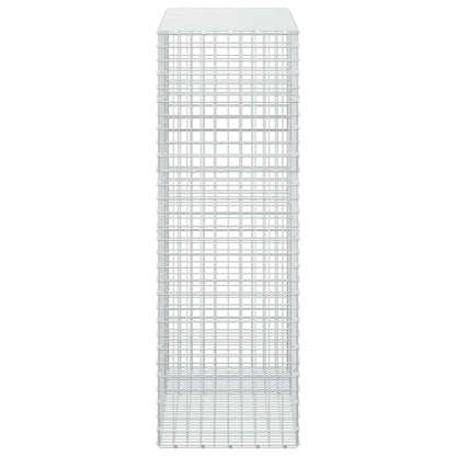 vidaXL Gabion with 5 mm Wire and 5x5 cm Mesh 150x50x150 cm 4