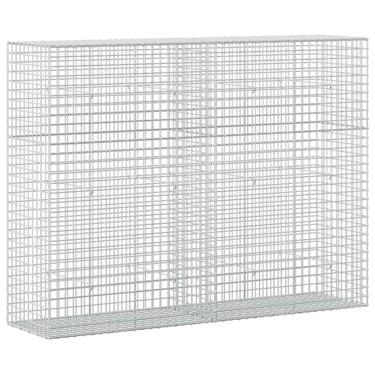 vidaXL Gabion with 5 mm Wire and 5x5 cm Mesh 200x50x150 cm 2