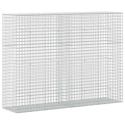 vidaXL Gabion with 5 mm Wire and 5x5 cm Mesh 200x50x150 cm 2