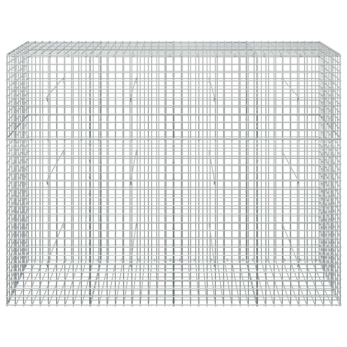 vidaXL Gabion with 5 mm Wire and 5x5 cm Mesh 200x50x150 cm 3