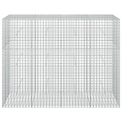 vidaXL Gabion with 5 mm Wire and 5x5 cm Mesh 200x50x150 cm 3
