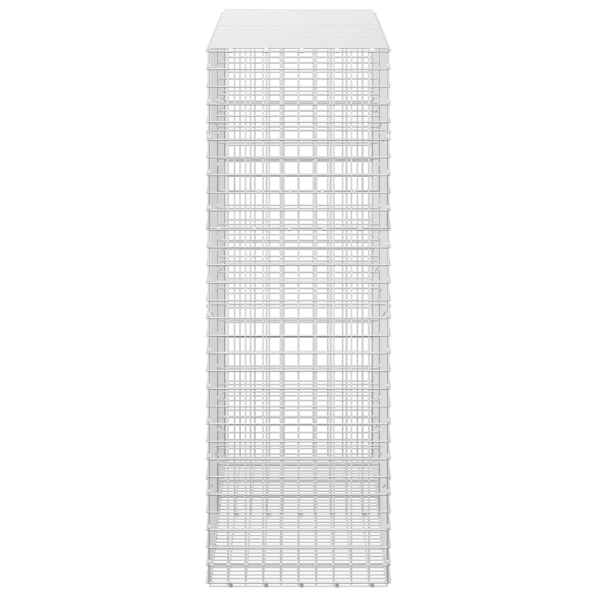 vidaXL Gabion with 5 mm Wire and 5x5 cm Mesh 200x50x150 cm 4