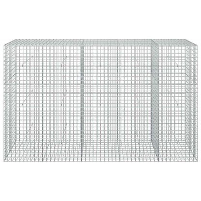 vidaXL Gabion with 5 mm Wire and 5x5 cm Mesh 250x50x150 cm 3
