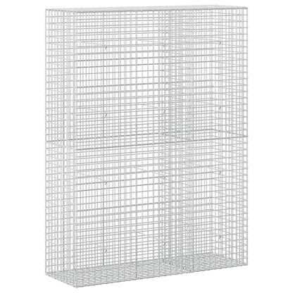 vidaXL Gabion with 5 mm Wire and 5x5 cm Mesh 150x50x200 cm 2