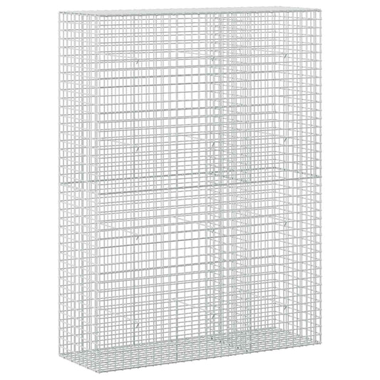 vidaXL Gabion with 5 mm Wire and 5x5 cm Mesh 150x50x200 cm 2