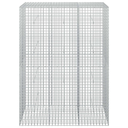 vidaXL Gabion with 5 mm Wire and 5x5 cm Mesh 150x50x200 cm 3
