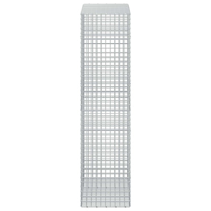 vidaXL Gabion with 5 mm Wire and 5x5 cm Mesh 150x50x200 cm 4