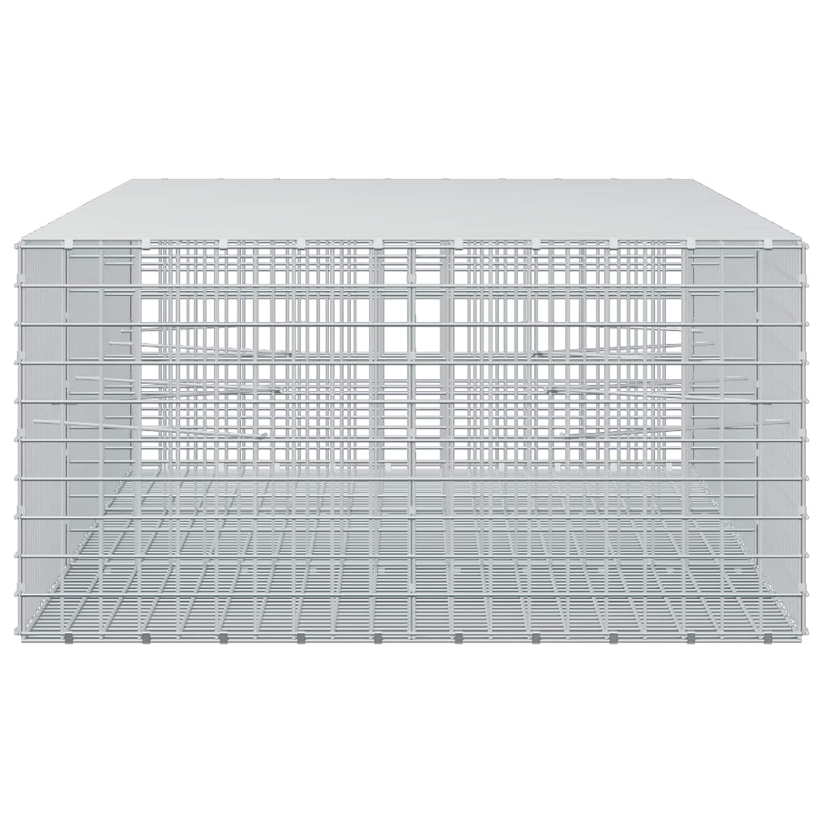 vidaXL Gabion with 5 mm Wire and 5x5 cm Mesh 300x100x50 cm 4