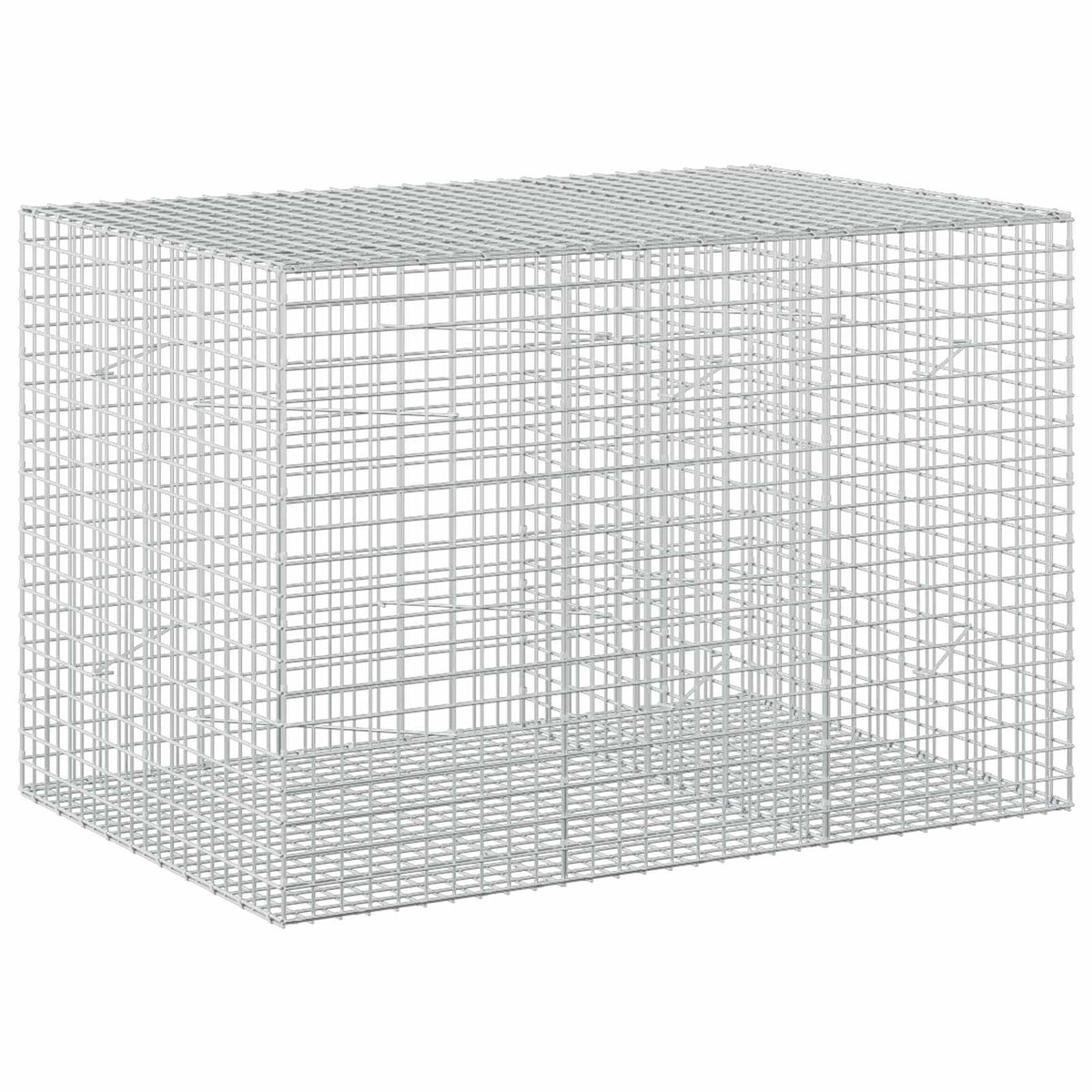 vidaXL Gabion with 5 mm Wire and 5x5 cm Mesh 150x100x100 cm 2