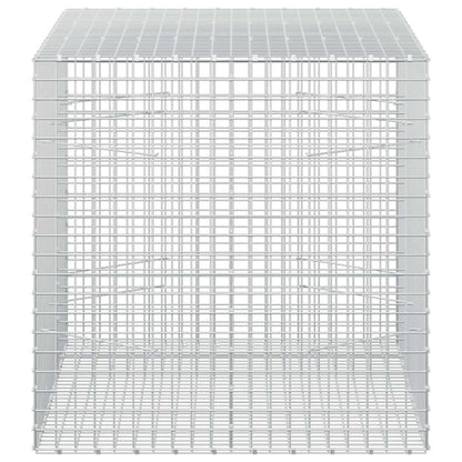 vidaXL Gabion with 5 mm Wire and 5x5 cm Mesh 150x100x100 cm 4