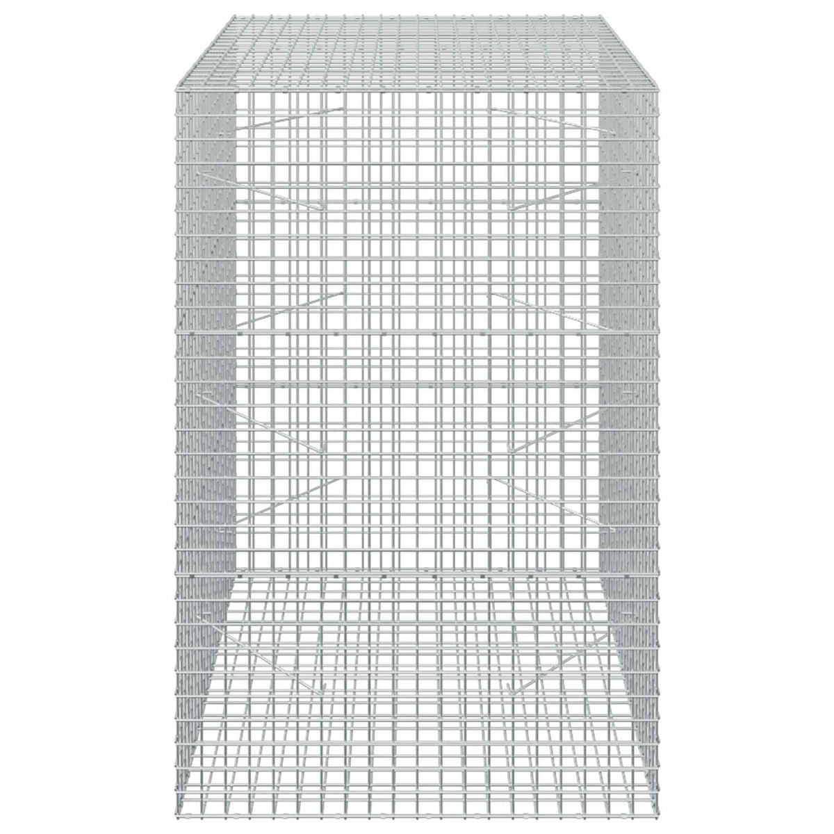 Gabion with 5 mm Wire and 5x5 cm Mesh 50x100x150 cm Height 150 cm Thickness 100 cm 50–1000 cm 100 cm