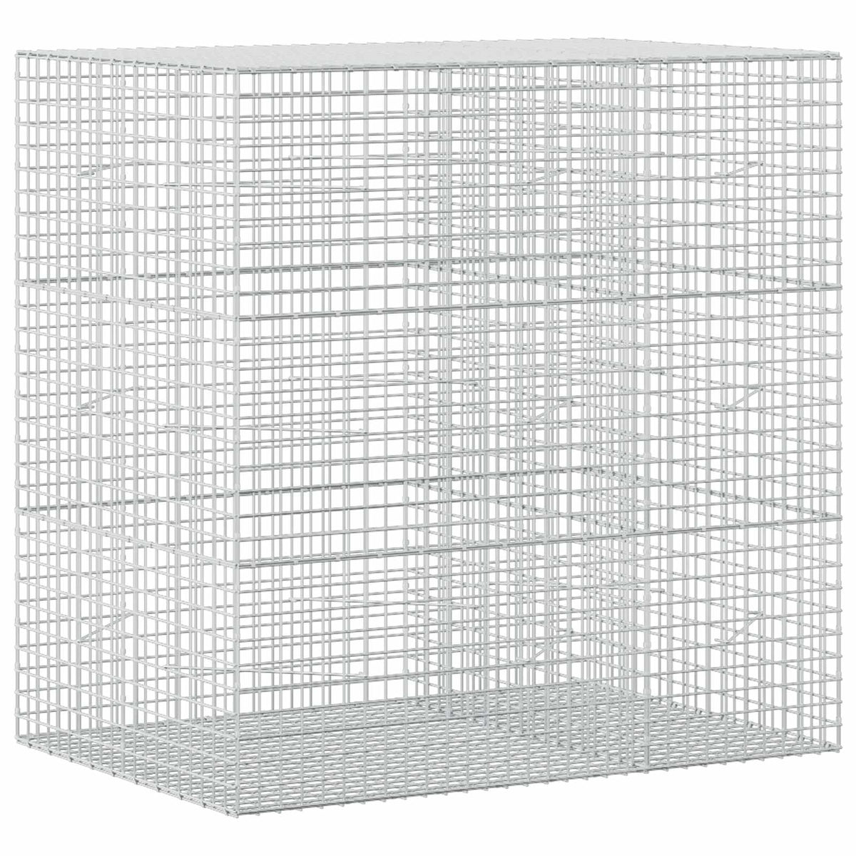 vidaXL Gabion with 5 mm Wire and 5x5 cm Mesh 150x100x150 cm 2