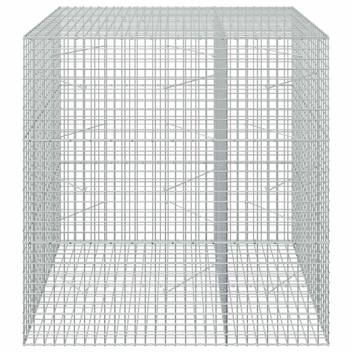 Gabion with 5 mm Wire and 5x5 cm Mesh 50x100x150 cm Height 150 cm Thickness 100 cm 50–1000 cm 150 cm