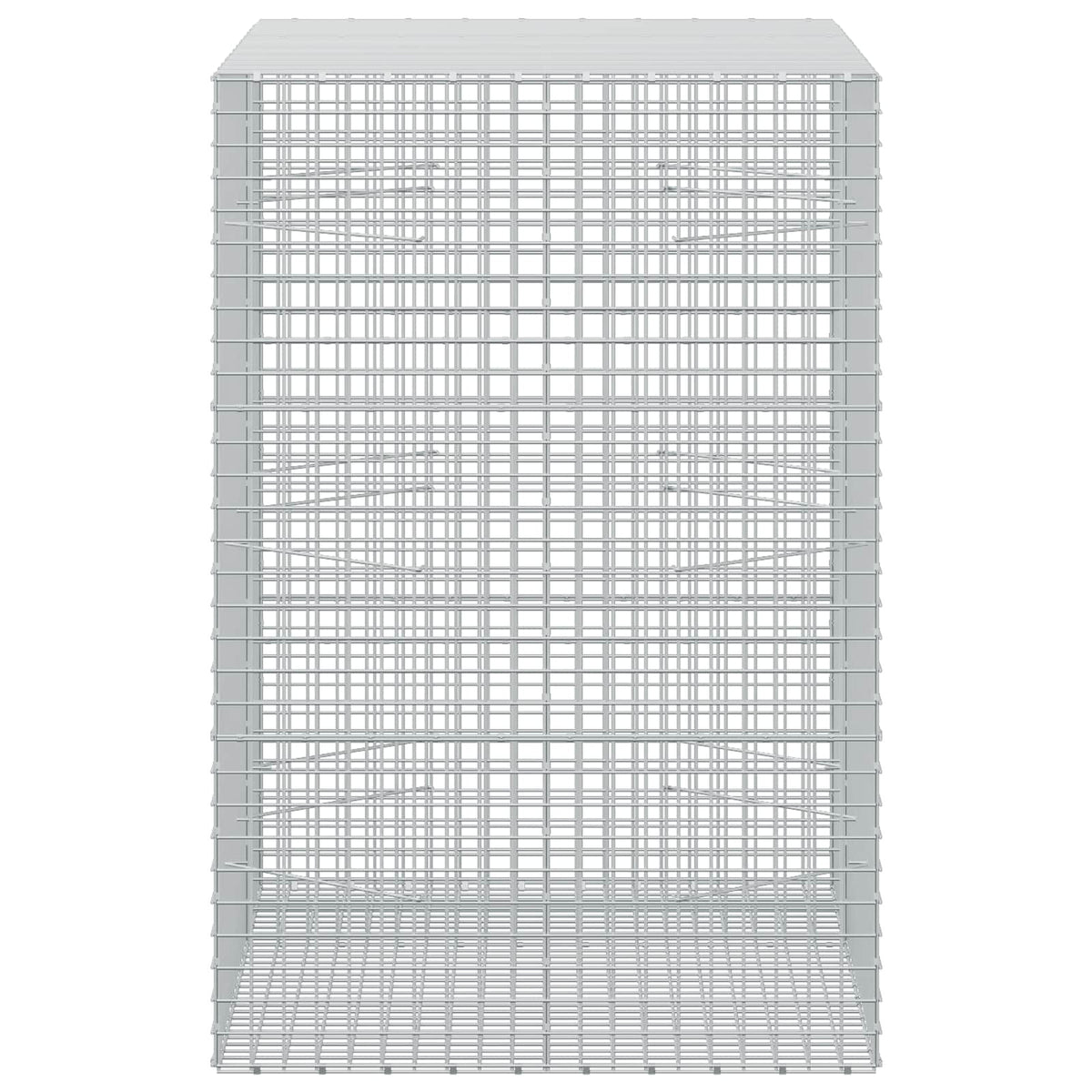 vidaXL Gabion with 5 mm Wire and 5x5 cm Mesh 150x100x150 cm 4