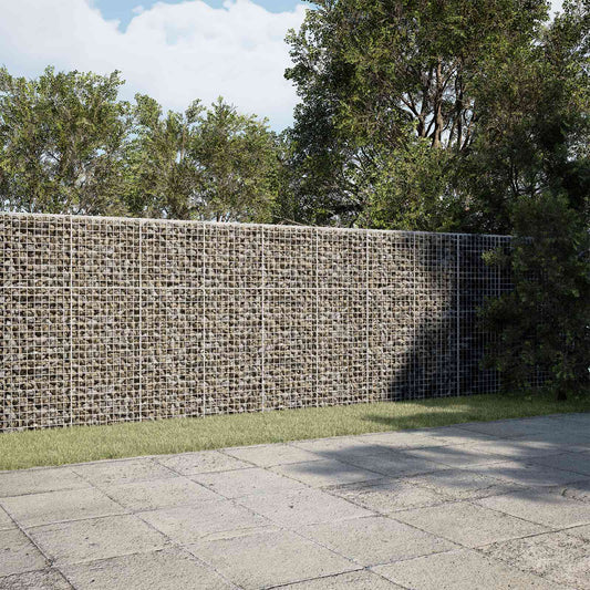 vidaXL Gabion with 5 mm Wire and 5x5 cm Mesh 1200x100x150 cm 1
