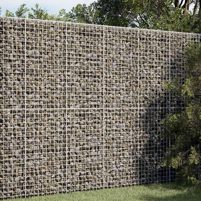 vidaXL Gabion with 5 mm Wire and 5x5 cm Mesh 100x100x200 cm 1