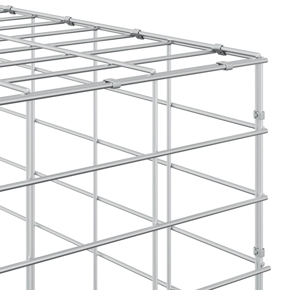 vidaXL Gabion with 5 mm Wire and 5x10 cm Mesh 800x10x50 cm 5