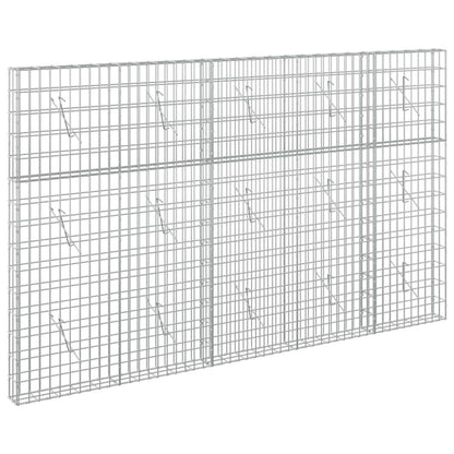 Gabion with 5 mm Wire and 5x10 cm Mesh 50x10x150 cm Height 150 cm Thickness 10 cm 50–1000 cm 250 cm