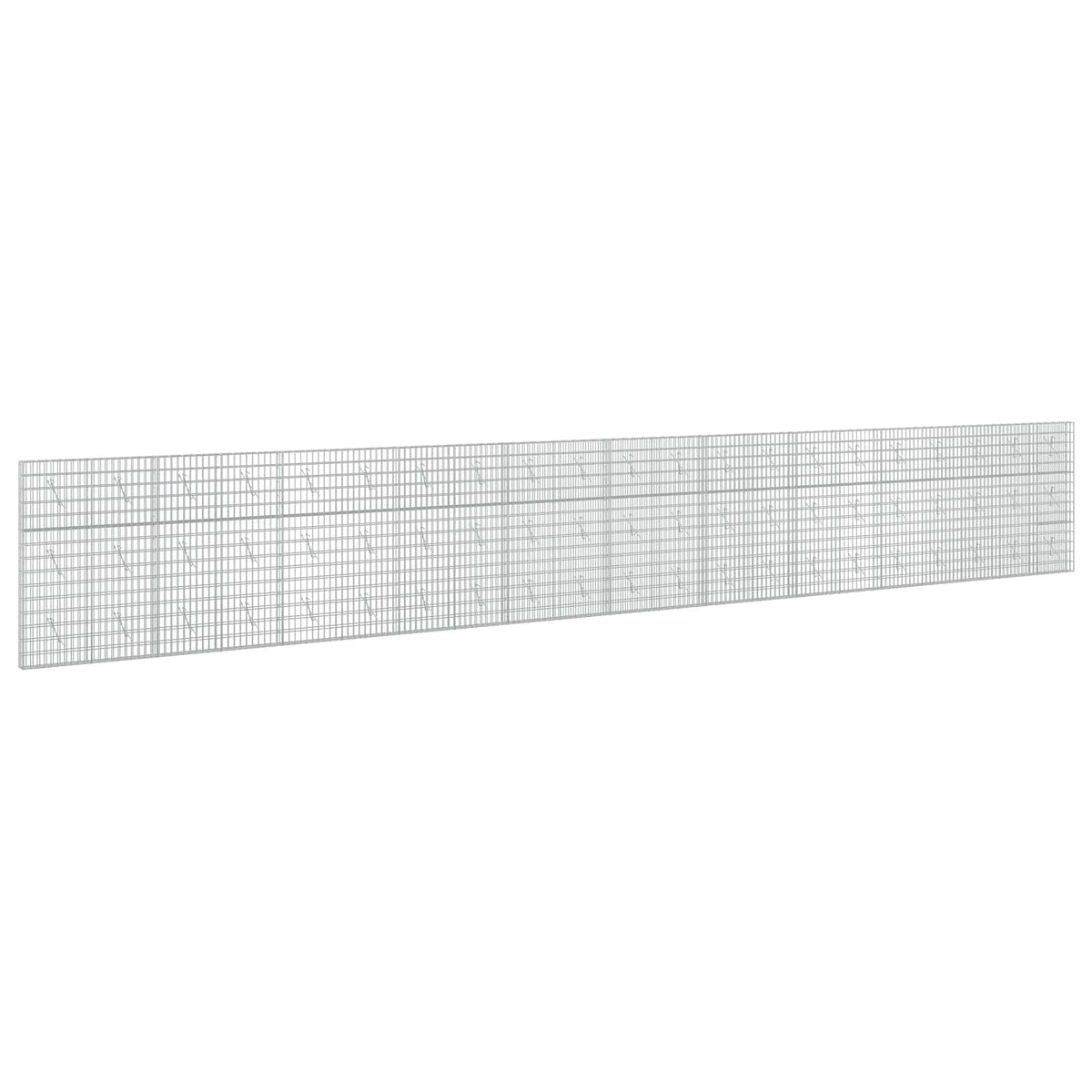 Gabion with 5 mm Wire and 5x10 cm Mesh 1050x10x150 cm 1050 cm