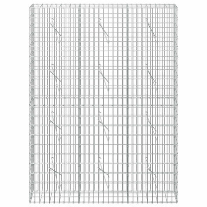 vidaXL Gabion with 5 mm Wire and 5x10 cm Mesh 150x10x200 cm 3