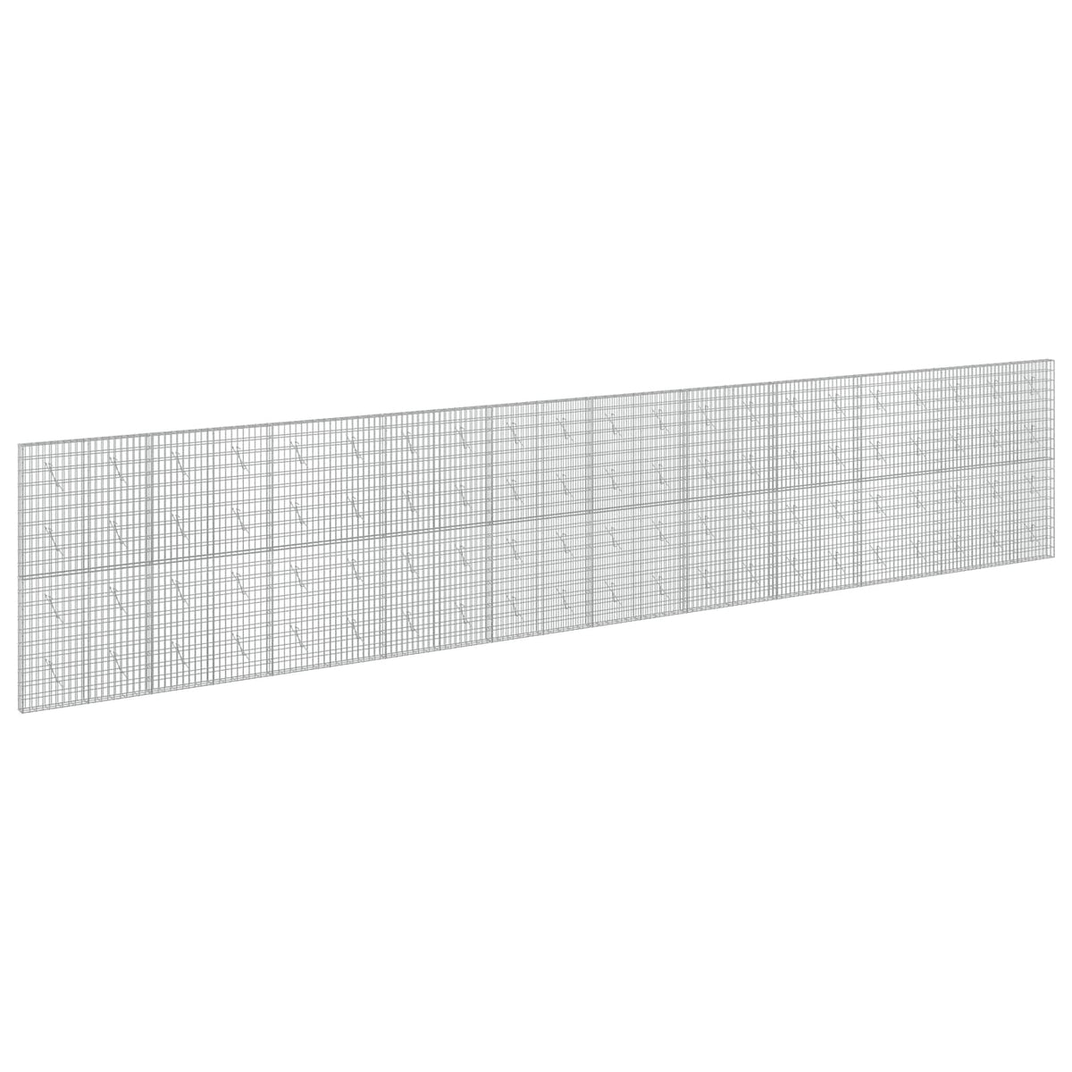 Gabion with 5 mm Wire and 5x10 cm Mesh 1050x10x200 cm 1050 cm