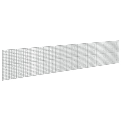 Gabion with 5 mm Wire and 5x10 cm Mesh 1050x10x200 cm 1050 cm