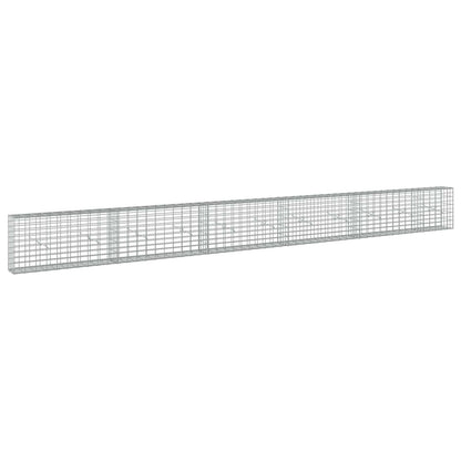 Gabion with 5 mm Wire and 5x10 cm Mesh 50x20x50 cm Height 50 cm Thickness 20 cm 50–1050 cm 550 cm